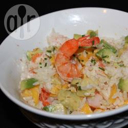 Recette salade de riz et de crevettes avec de la mangue – toutes ...