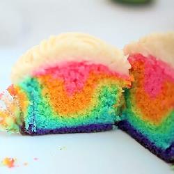 Recette cupcakes rainbow – toutes les recettes allrecipes