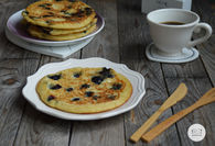 Recette pancakes aux myrtilles (brunch sucré)