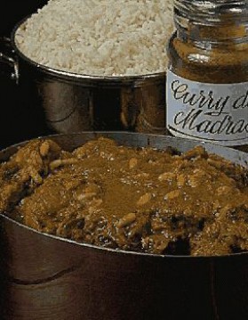Coq au curry pour 4 personnes
