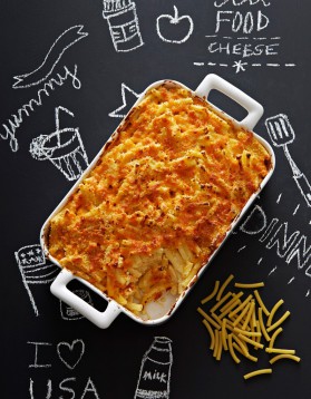 Mac and cheese au cheddar pour 4 personnes