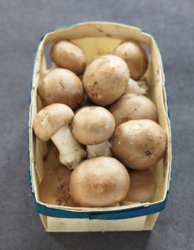 Pommes de terre forestières aux champignons de paris