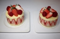 Recette de fraisiers avec et sans gluten et sans lactose