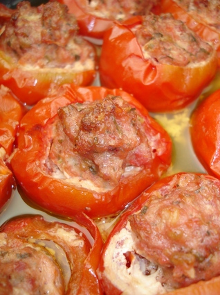 Recette tomates farcies (légume)