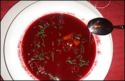 Recette de soupe aux cerises