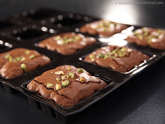Carrés chocolat aux pistaches  recette de cuisine avec photos ...