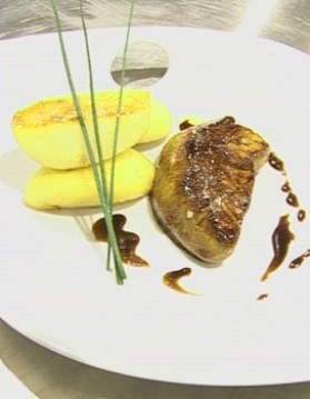 Foie gras poêlé pour 2 personnes