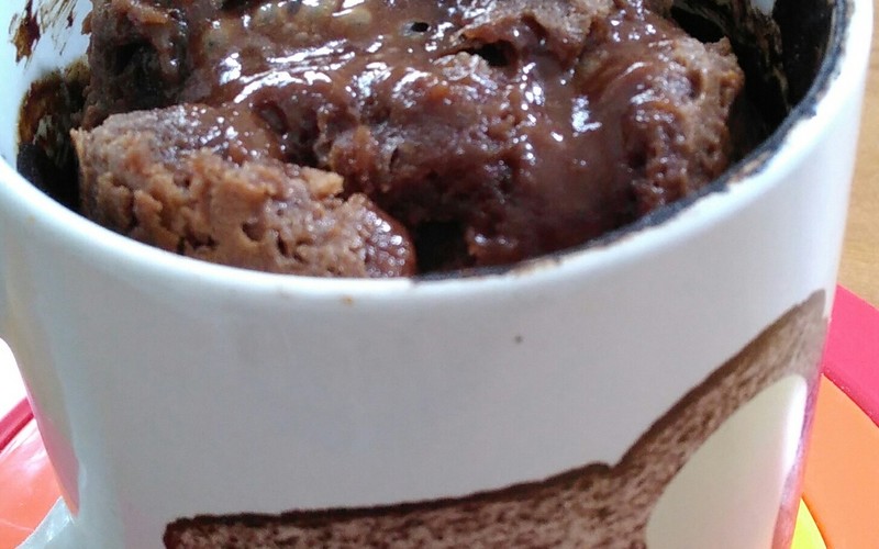 Recette mugcake chocolat pas chère et rapide > cuisine étudiant