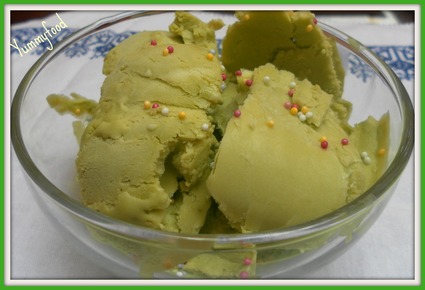 Recette de crème glacée à la pistache (sans sorbetière)