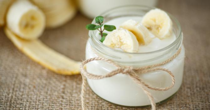 Recette de yaourt au soja à la banane