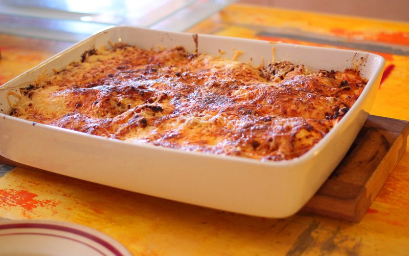 Recette lasagnes à la bolognaise économique > cuisine étudiant