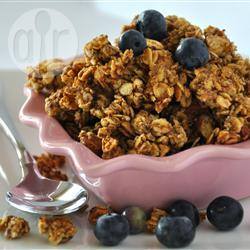 Recette granola léger aux fruits, noix et épeautre – toutes les ...
