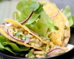 Tacos aux flageolets et gremolata à la coriandre | cuisine az