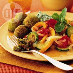 Recette légumes braisés, falafels et sauce au yaourt – toutes les ...