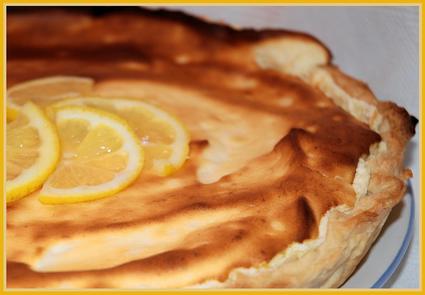 Recette tarte aux citrons (tarte dessert)
