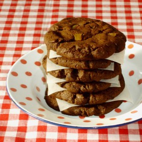 Chocolate orange cookies pour 10 personnes
