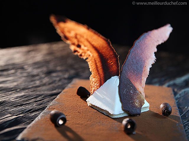 Pyramide chocolat blanc cœur craquant  la recette avec photos ...