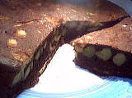 Recette de gâteau choco-banane