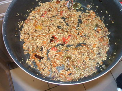 Recette de quinoa aux légumes