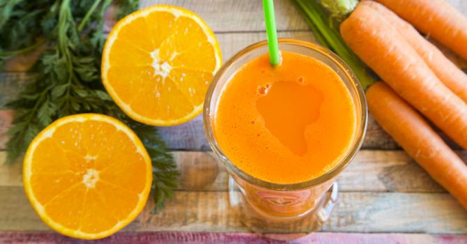 Recette de smoothie ultra vitaminé aux carottes à l'orange