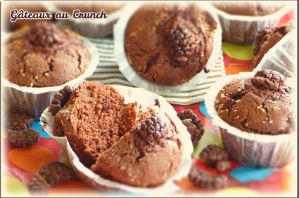 Recette de muffins express au chocolat et céréales crunch