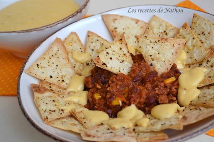 Recette : Sauce au cheddar pour nachos - Émilien - Le fromage pour