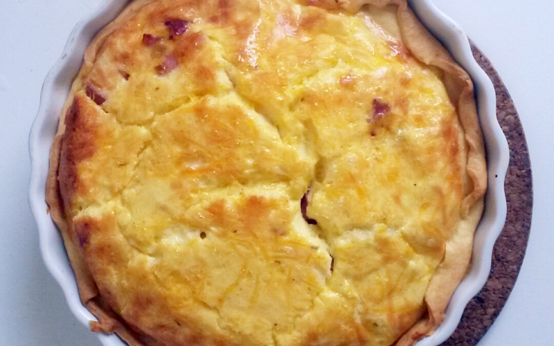 Recette quiche lorraine au cheddar pas chère et simple > cuisine ...