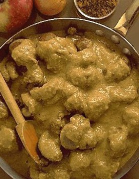 Rognons de veau au curry pour 4 personnes
