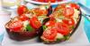 Recette de aubergines farcies tomates-mozzarella
