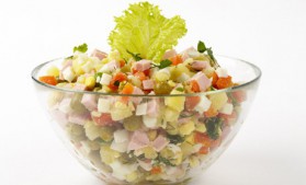 Salade de betterave au jambon blanc pour 4 personnes