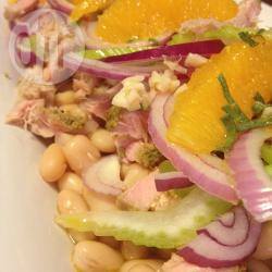 Recette salade de thon et de haricots cannellini – toutes les ...