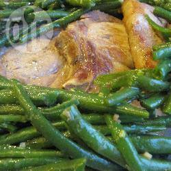 Recette côtes de porc aux haricots verts – toutes les recettes ...