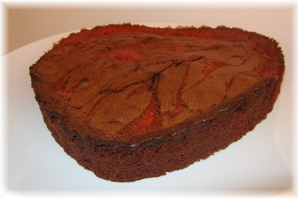 Recette de marbré fraise-chocolat