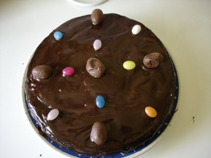 Recette de gâteau au chocolat régressif