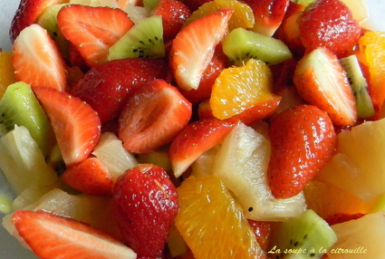 Recette de salade de fruits express