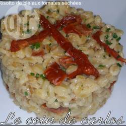 Recette risotto de blé aux tomates séchées – toutes les recettes ...