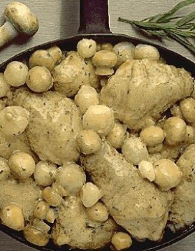 Poulet à la tourangelle pour 4 personnes