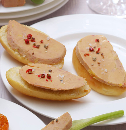 Recette de les navettes ou pain au lait au foie gras