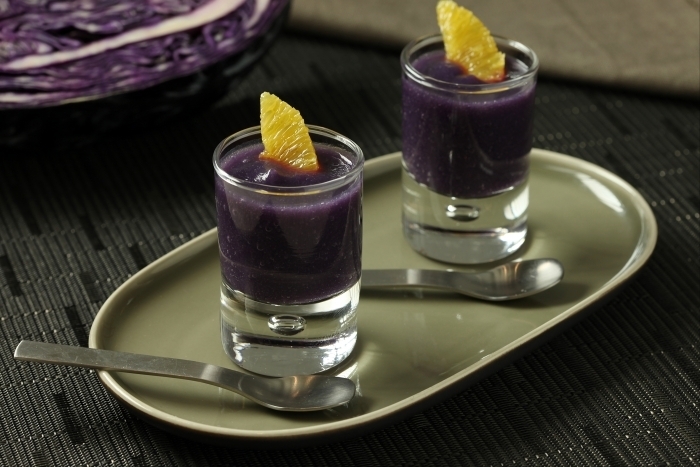 Recette de cocktail violet vitaminé au chou rouge, betterave et ...