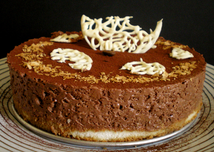 Recette gâteau de mousse au chocolat noir