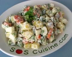 Recette salade russe à l'italienne