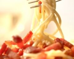 Recette spaghettis à la carbonara