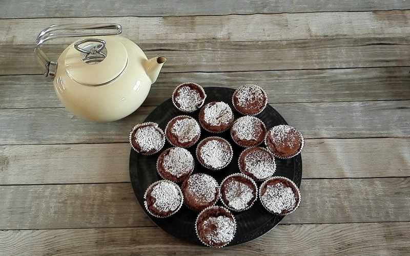 Recette muffins chocolat croustillant  fondant économique et rapide ...