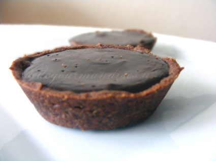 Recette de mini tartelettes 100% chocolat