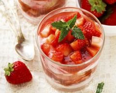 Recette dessert aux spéculoos, mascarpone et fraises