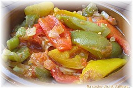 Recette de salade de poivrons à l'algéroise