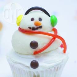 Recette cupcakes bonhommes de neige – toutes les recettes ...