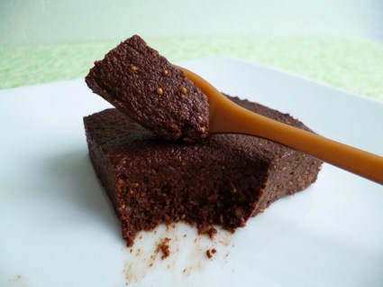 Recette de brownie vegan cru au cacao, figue et noisette