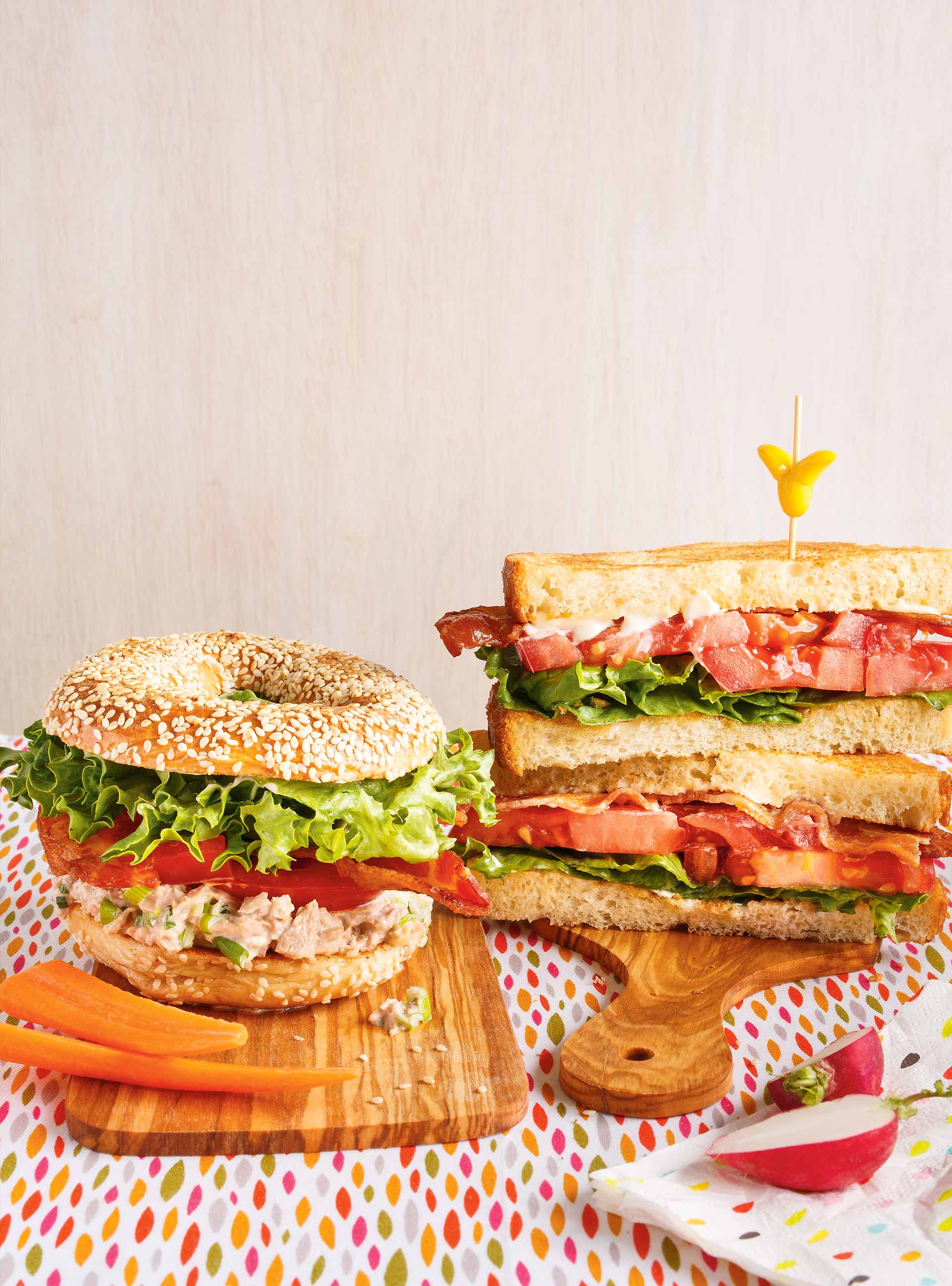 Sandwich blt (bacon-laitue-tomate) | ricardo