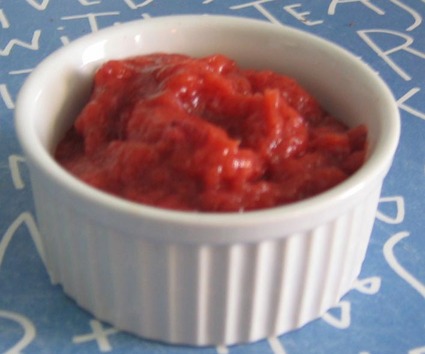 Recette de compote pommes-fraises légère